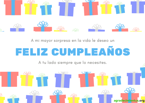 Feliz Cumpleaños Siempre a tu lado