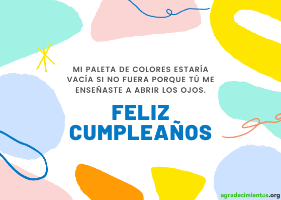 Feliz Cumpleaños abrir los ojos