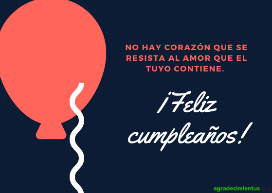 Feliz Cumpleaños amor en tu corazón