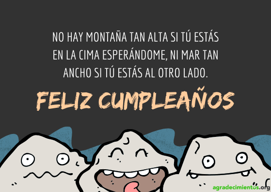 Feliz cumpleaños a mi lado