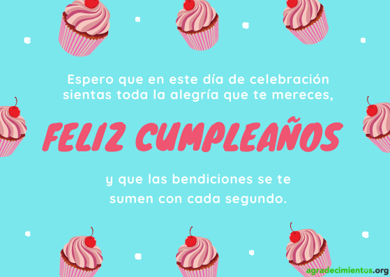 Feliz cumpleaños bendiciones